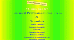 Desktop Screenshot of consultingengineers.com