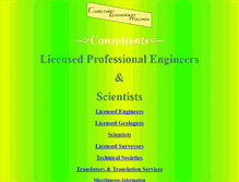 Tablet Screenshot of consultingengineers.com